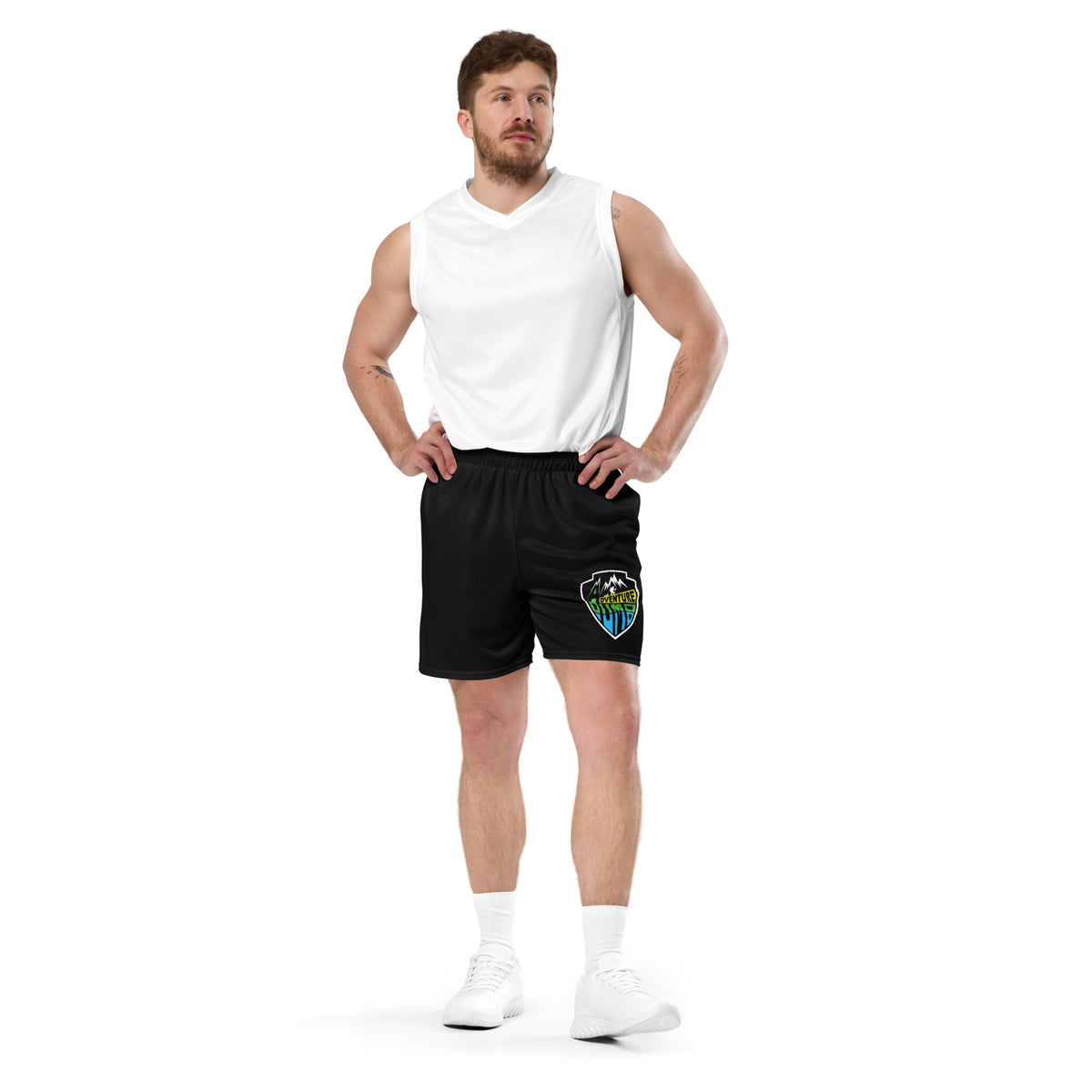 AdventureDumb Unisex mesh shorts