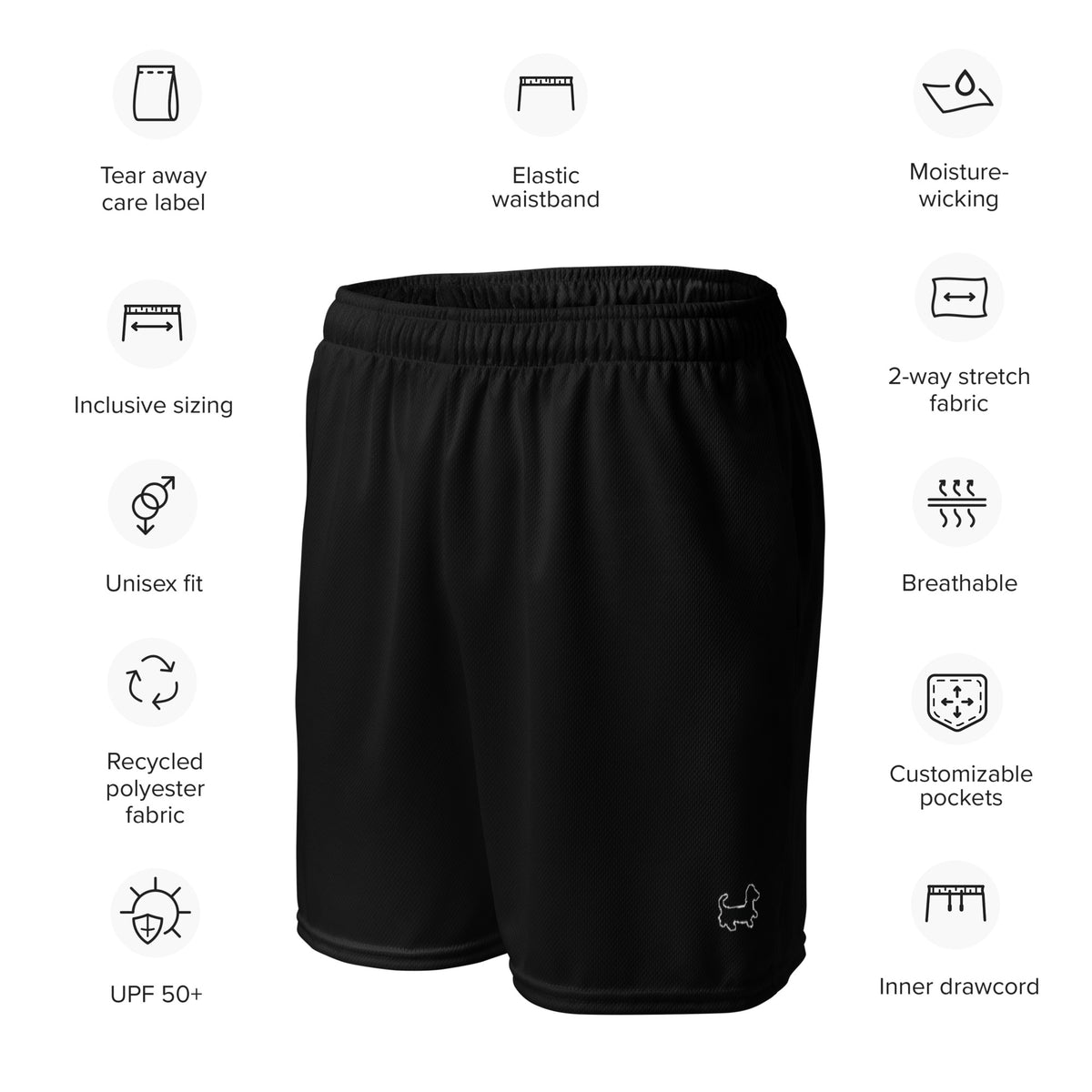 AdventureDumb Ernie Unisex mesh shorts