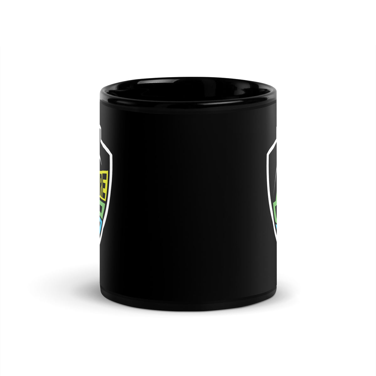 AdventureDumb Black Glossy Mug