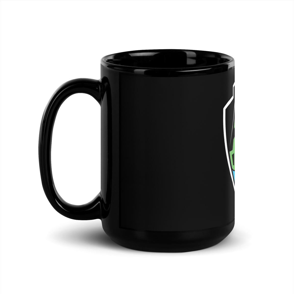 AdventureDumb Black Glossy Mug