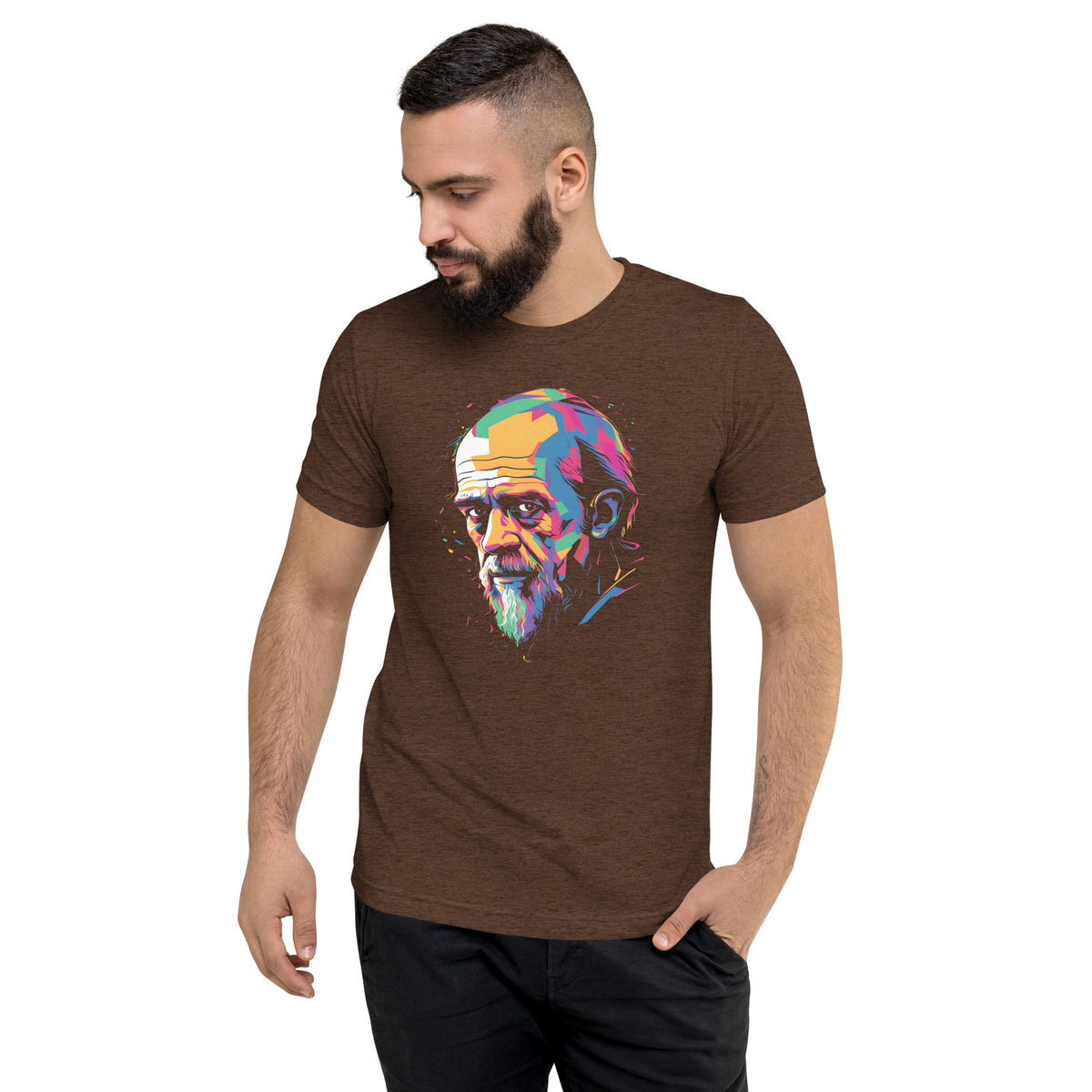 Transparent Unisex George Short sleeve t-shirt