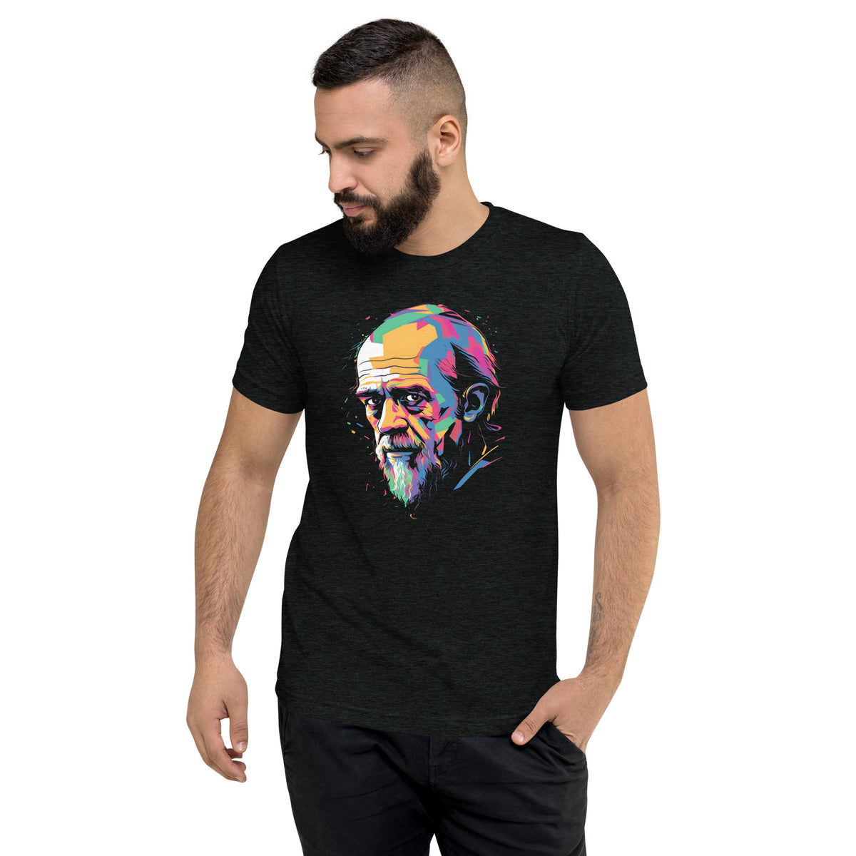 Transparent Unisex George Short sleeve t-shirt