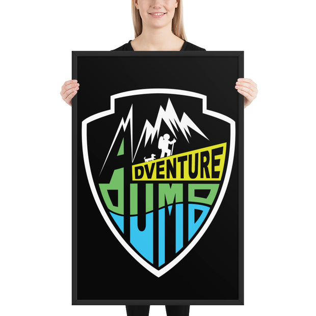 AdventureDumb Framed poster