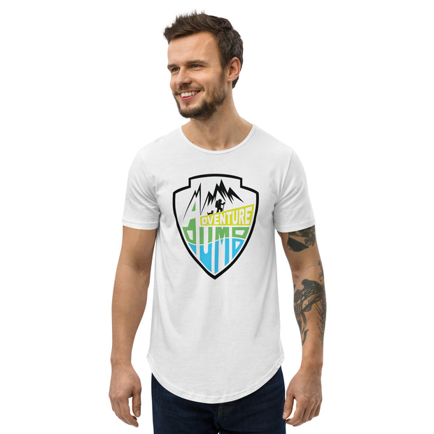 AdventureDumb Men's Curved Hem T-Shirt