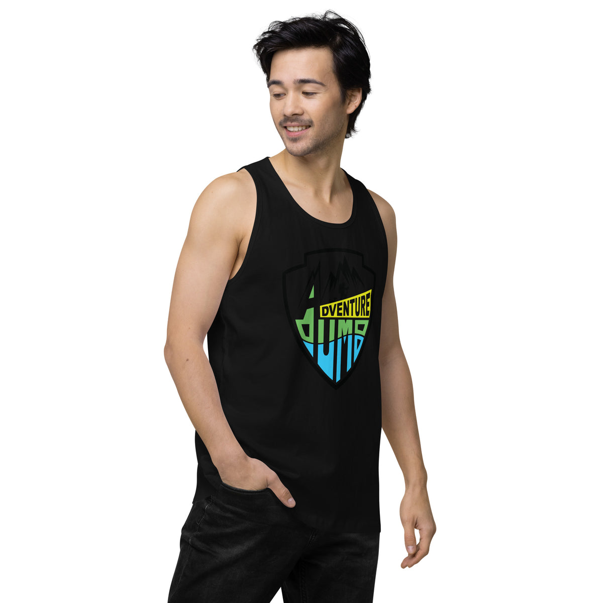 AdventureDumb Men’s premium tank top