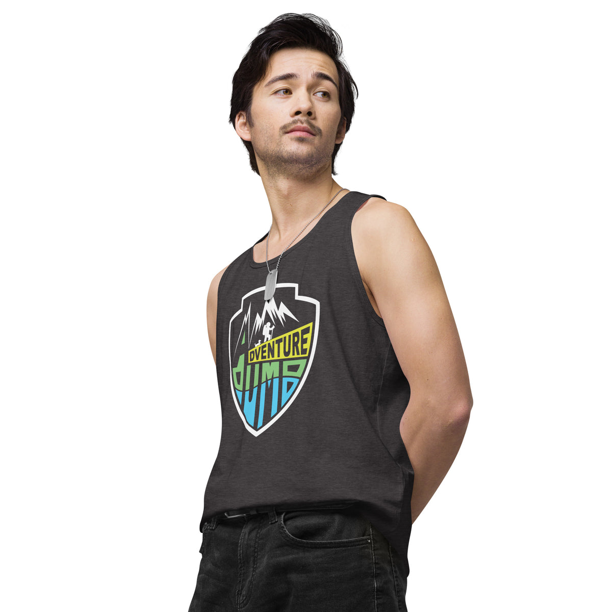 AdventureDumb Men’s premium tank top