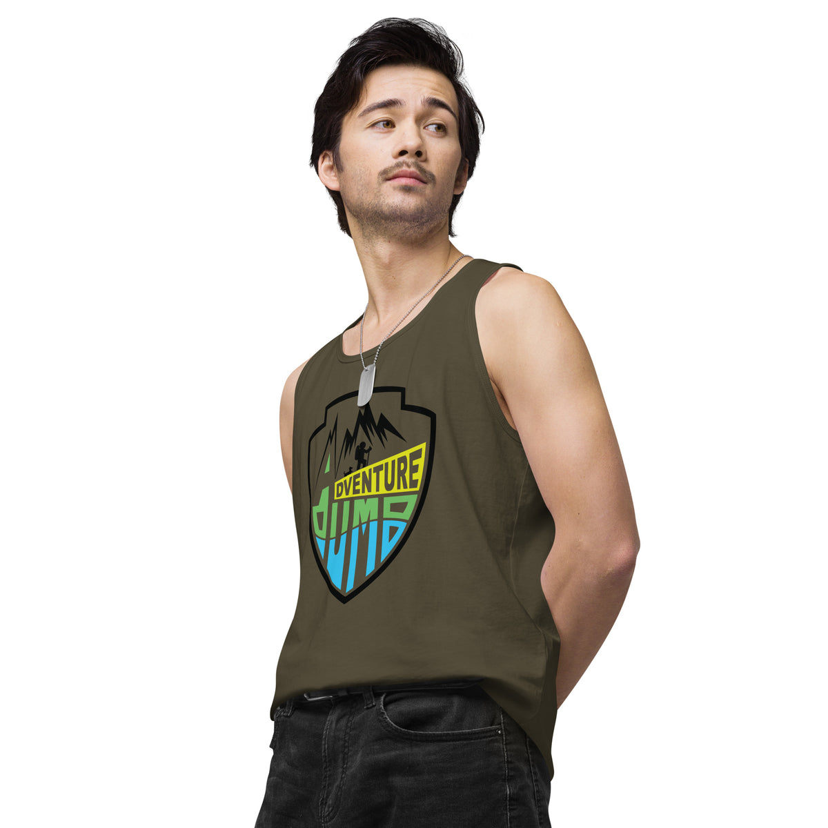 AdventureDumb Men’s premium tank top