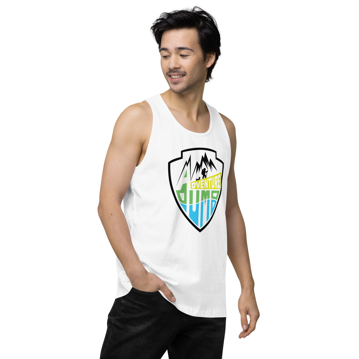 AdventureDumb Men’s premium tank top