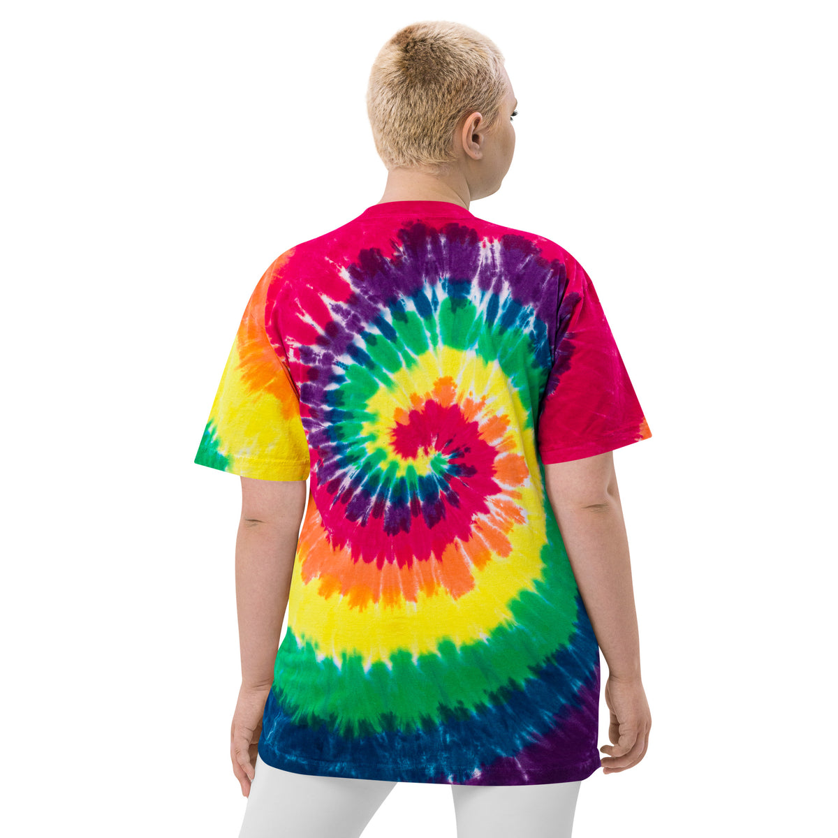 AdventureDumb Oversized tie-dye t-shirt