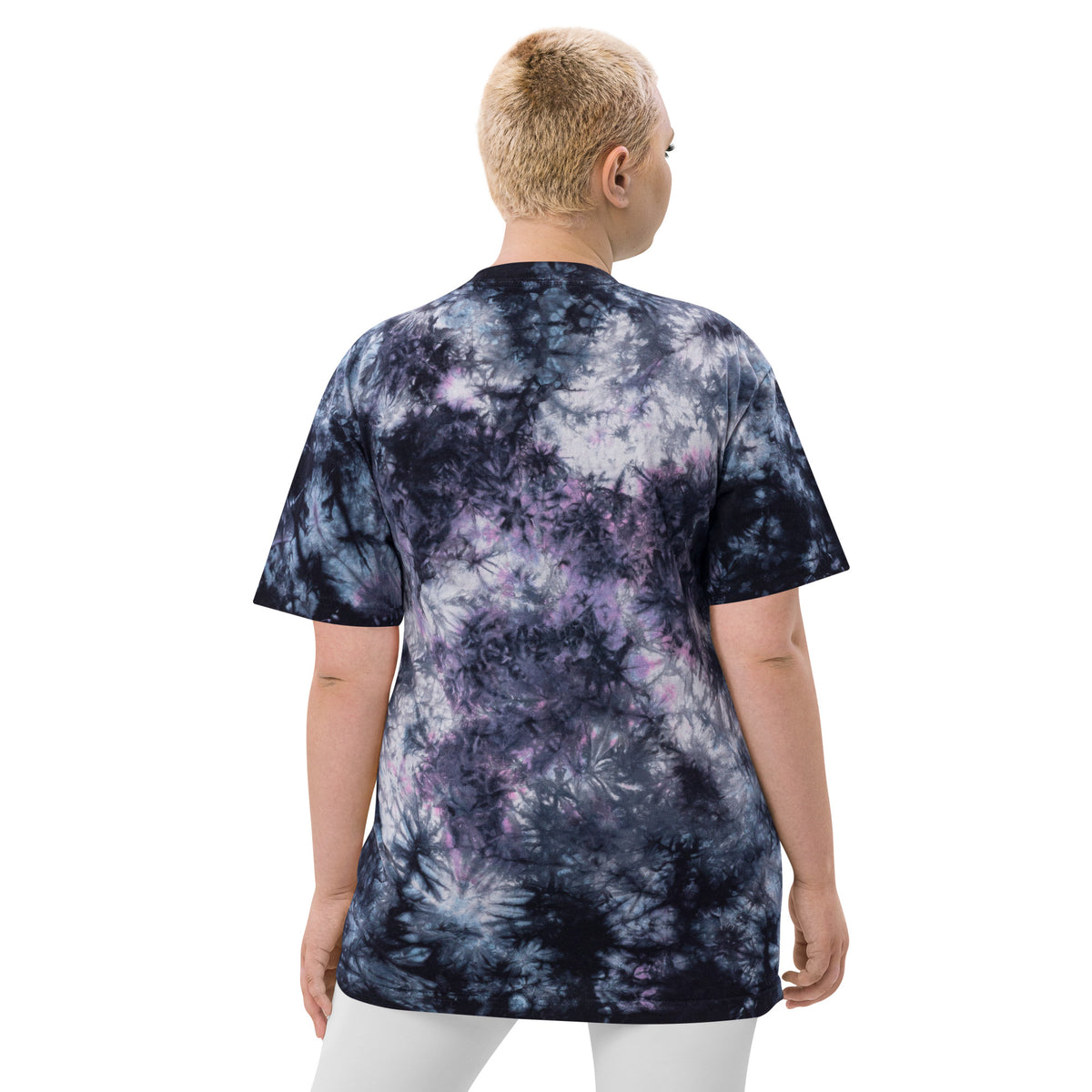 AdventureDumb Oversized tie-dye t-shirt