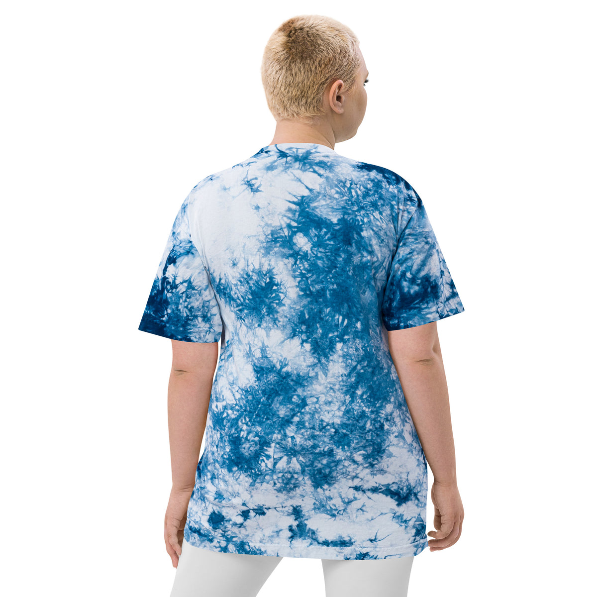 AdventureDumb Oversized tie-dye t-shirt