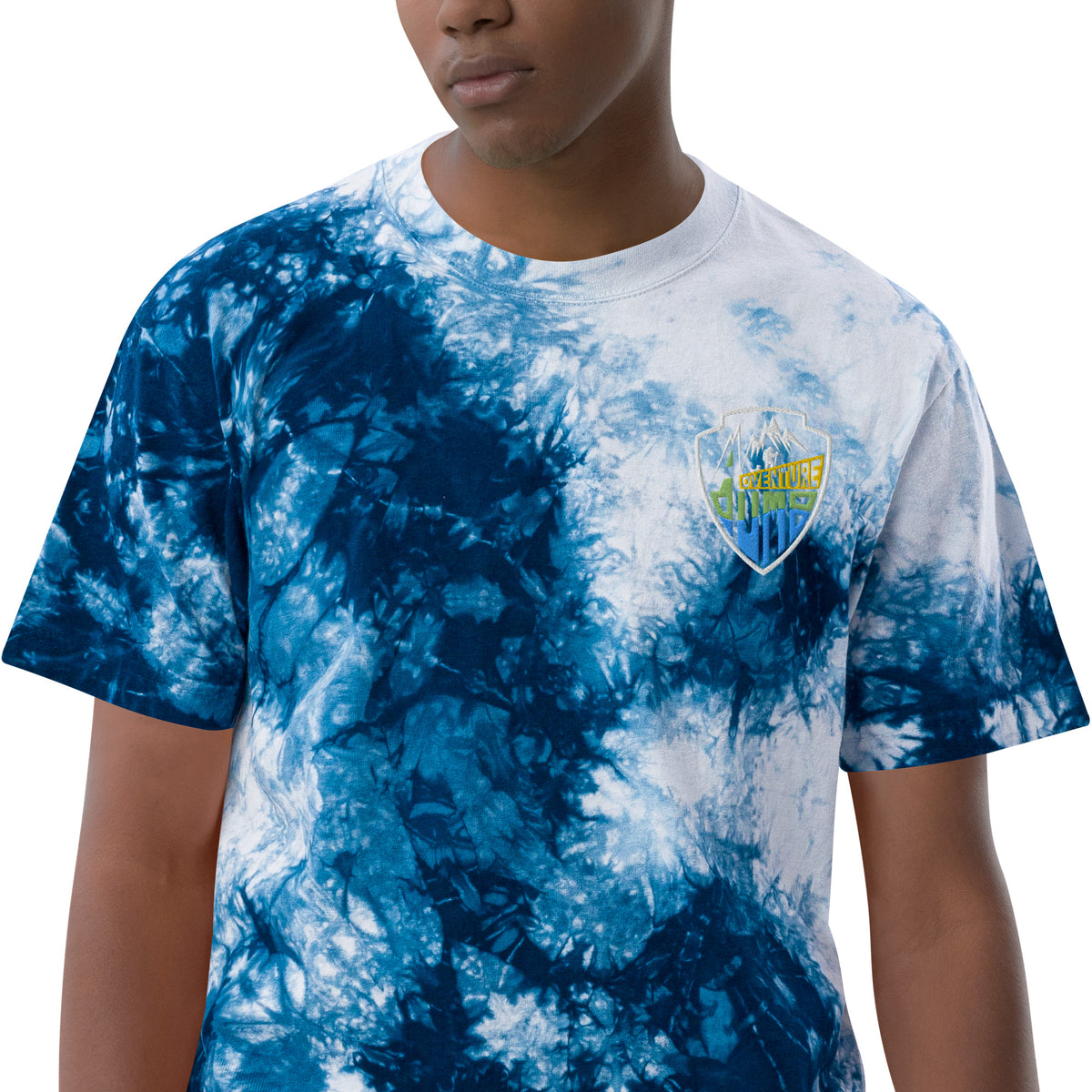 AdventureDumb Oversized tie-dye t-shirt