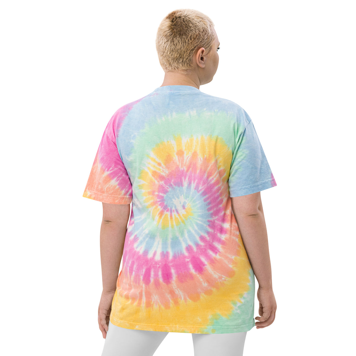 AdventureDumb Oversized tie-dye t-shirt