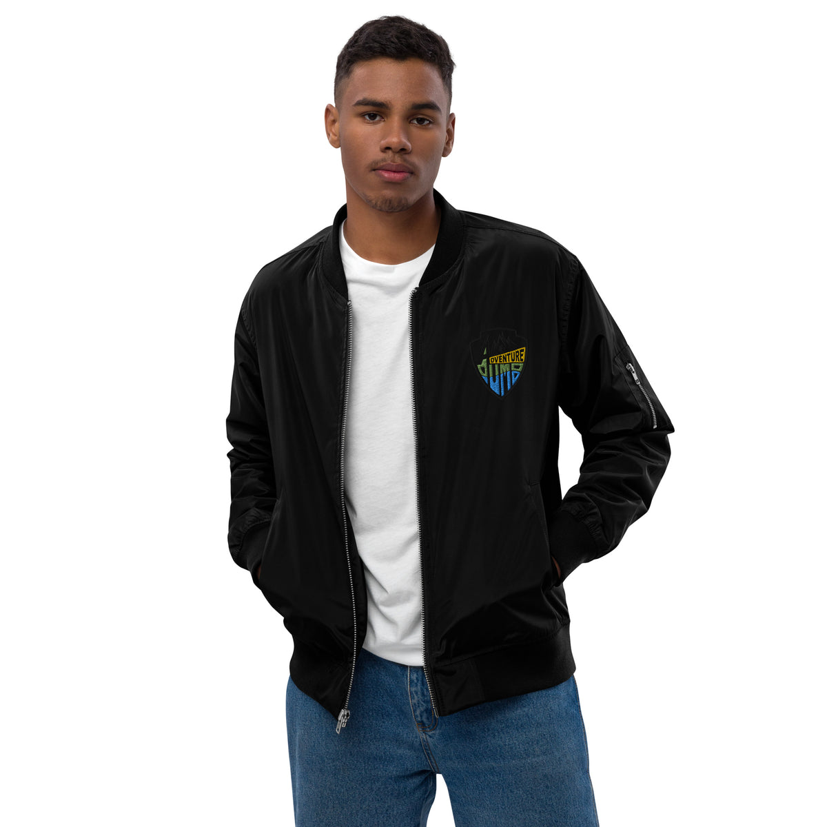 AdventureDumb Premium recycled bomber jacket