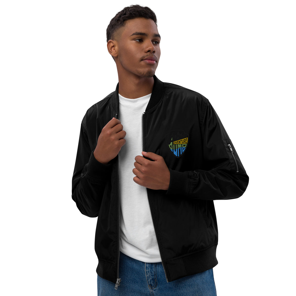 AdventureDumb Premium recycled bomber jacket