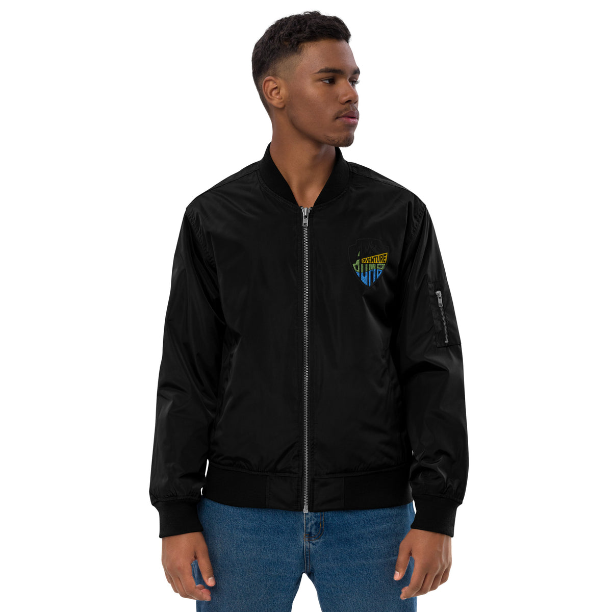 AdventureDumb Premium recycled bomber jacket