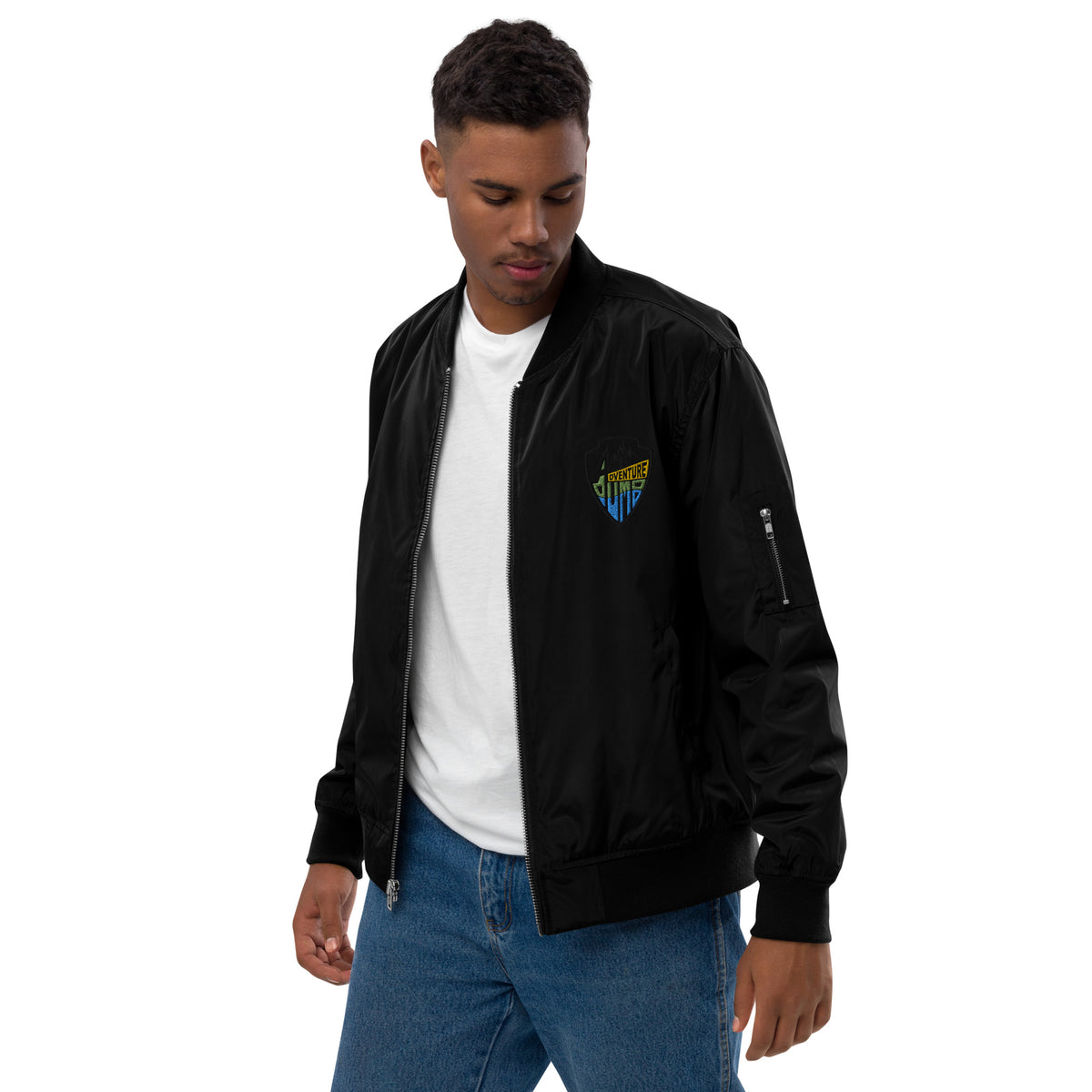 AdventureDumb Premium recycled bomber jacket