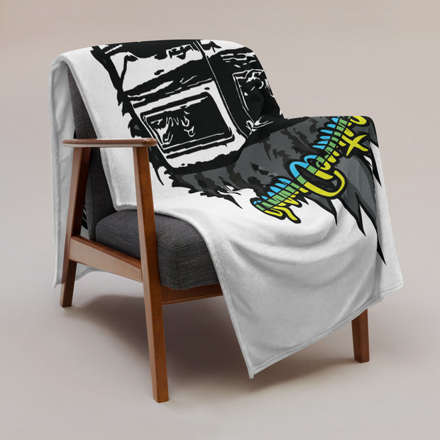 AdventureDumbMobile Throw Blanket