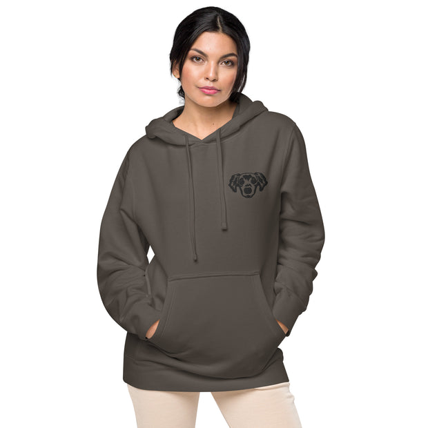 AdventureDumbDog Unisex pigment-dyed hoodie