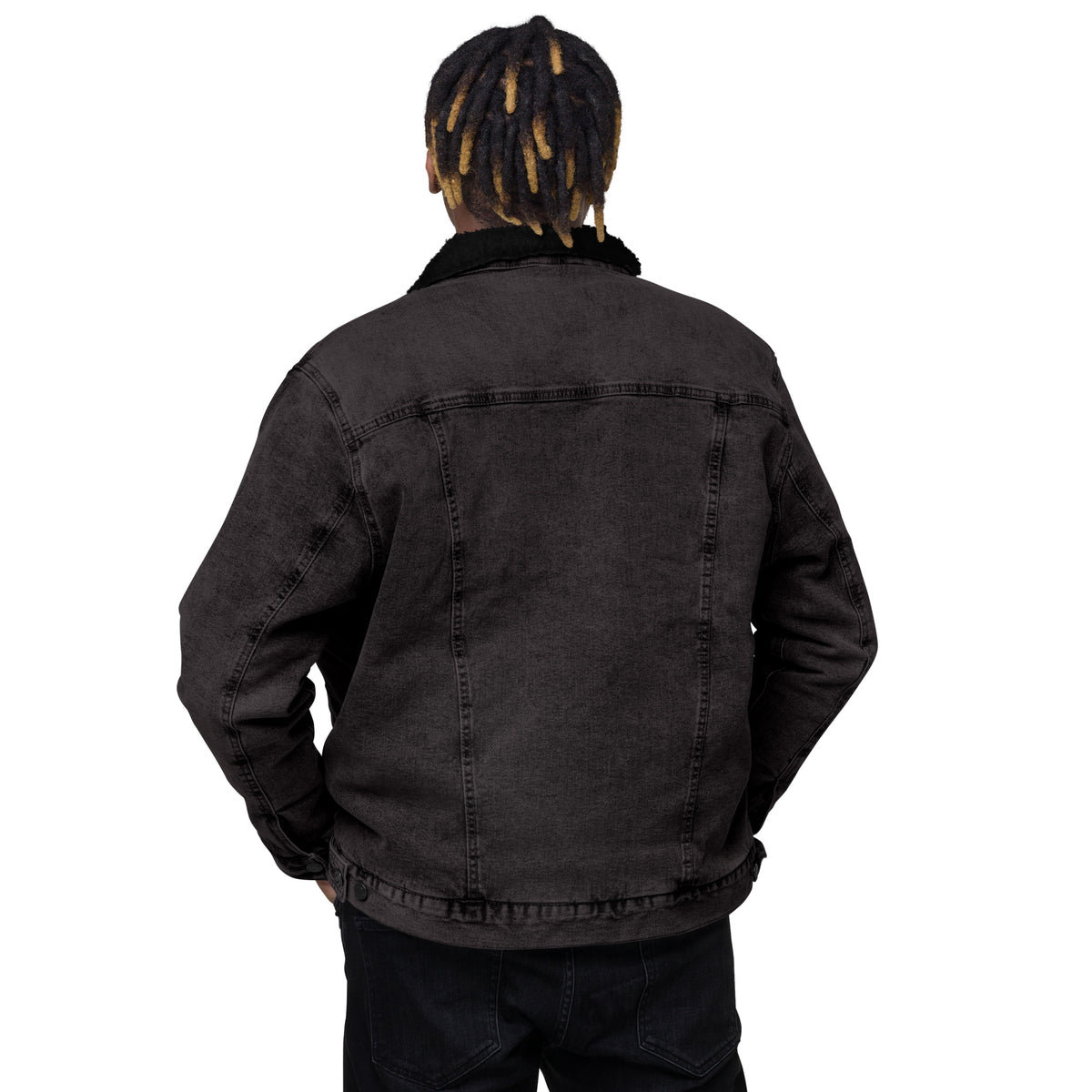 AdventureDumb Unisex denim sherpa jacket