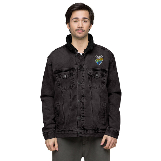 AdventureDumb Unisex denim sherpa jacket